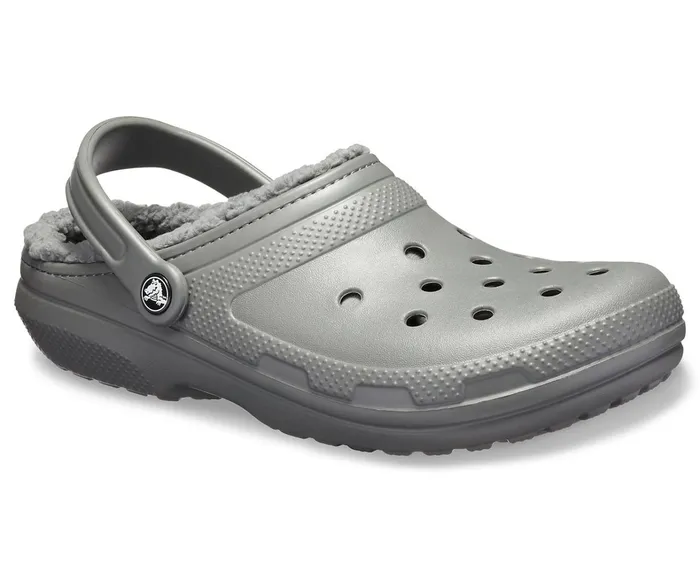 Crocs Clogs Womens Classic Lined Clog Slate GreySmoke Online