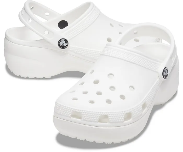 Crocs Clogs Womens Classic Platform Clog White Online