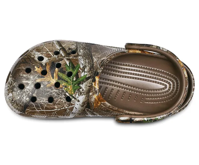 Crocs Clogs Womens Classic Realtree Edge Clog Walnut Online