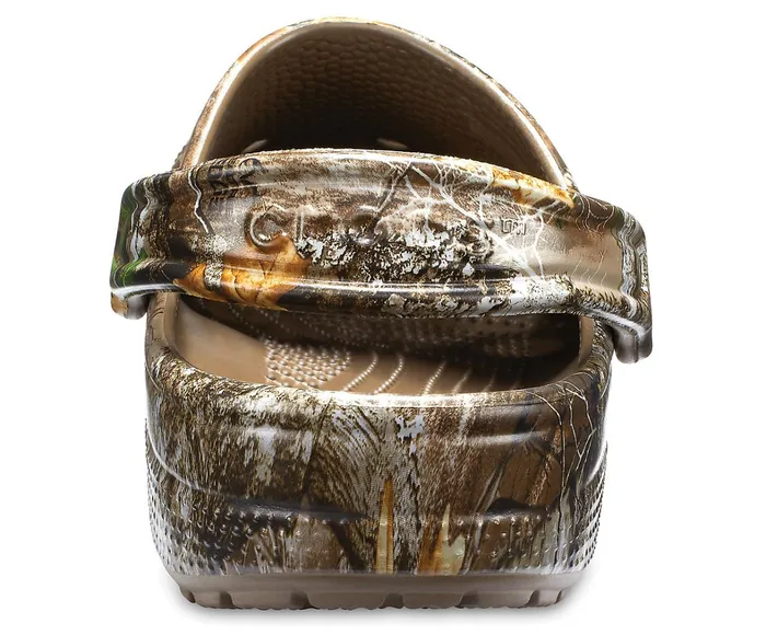 Crocs Clogs Womens Classic Realtree Edge Clog Walnut Online