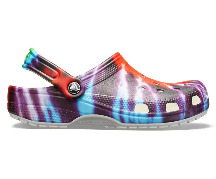 Crocs Clogs Womens Classic TieDye Graphic Clog Multi Near Me