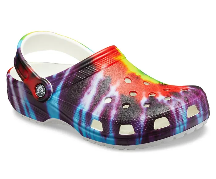 Crocs Clogs Womens Classic TieDye Graphic Clog Multi Near Me