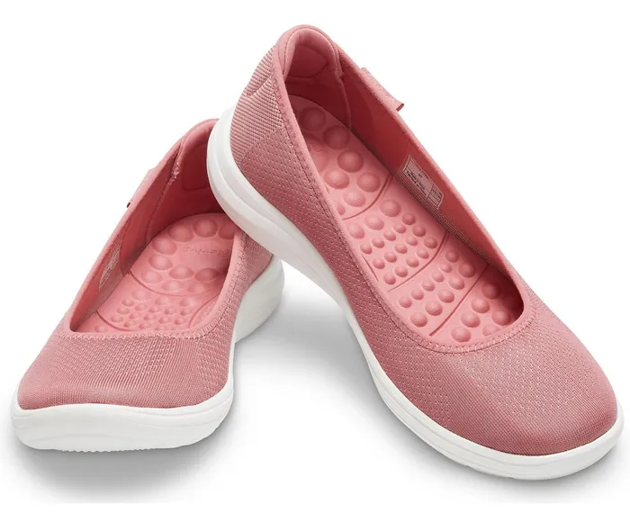 Crocs Flats Womens Crocs Reviva Flat Blossom White Gift Ideas