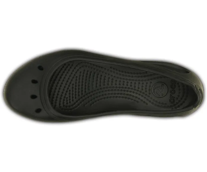 Crocs Flats Womens Kadee Work Flat Black Gift for Friend