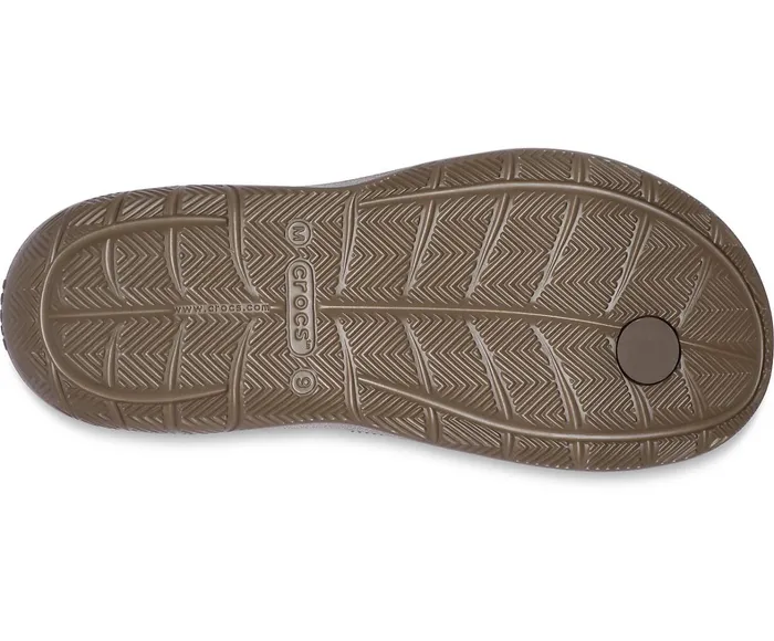 Crocs FlipFlops Mens Swiftwater Realtree Edge Wave Flip Walnut Near Me