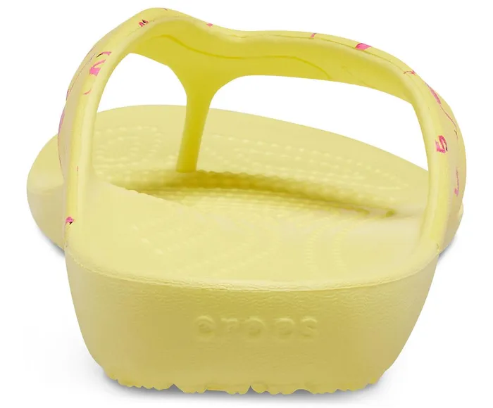 Crocs FlipFlops Womens Kadee II Printed Flip Flamingo Casaul