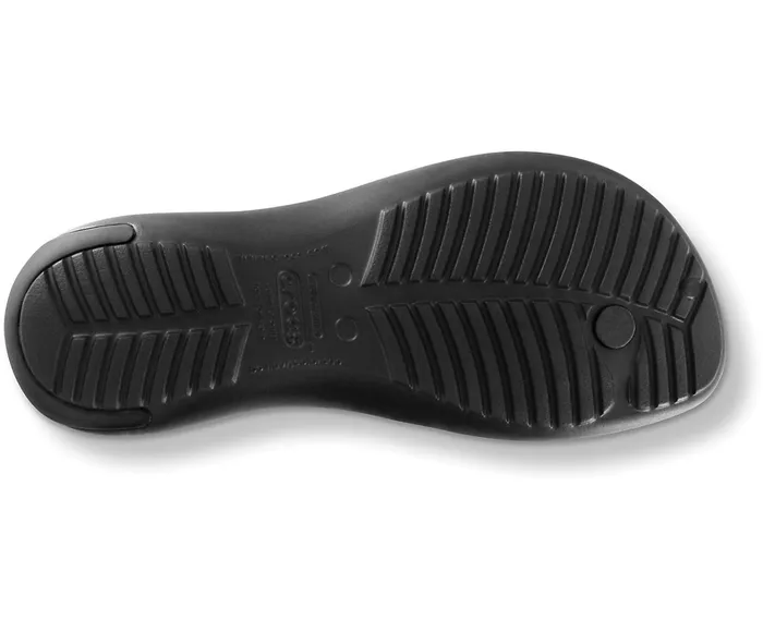 Crocs FlipFlops Womens Sexi Flip Black Black Gift Ideas