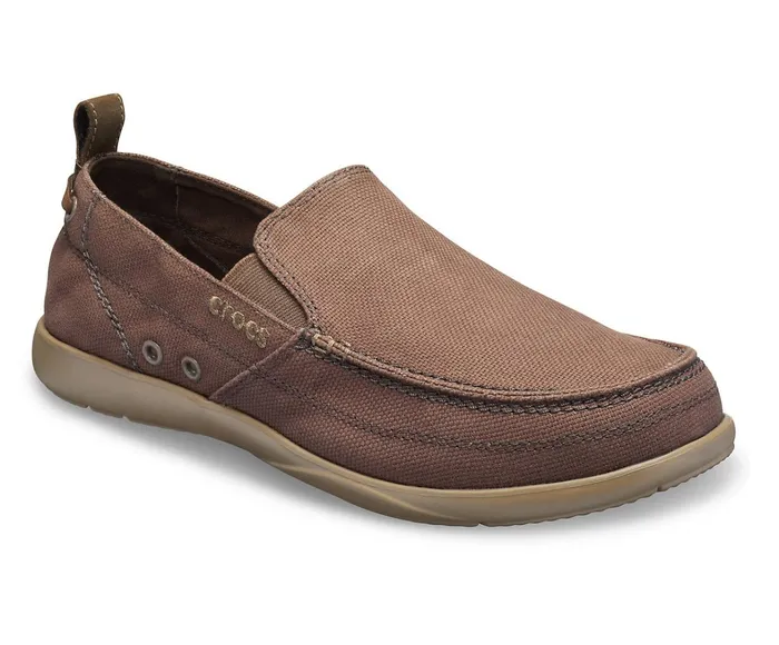 Crocs Loafers Mens Walu SlipOn Espresso Walnut Online