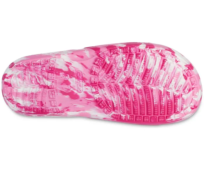 Crocs Sandals Mens Classic Crocs Marbled Slide Candy Pink Pink Lemonade Gift for Friend