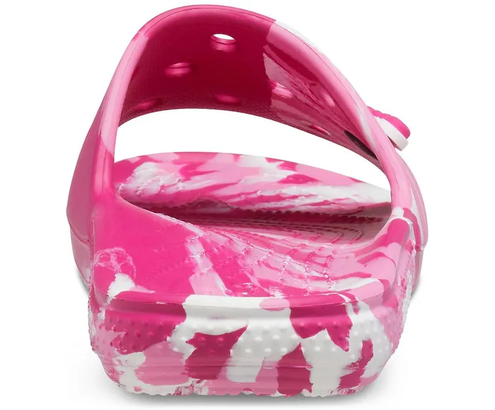 Crocs Sandals Mens Classic Crocs Marbled Slide Candy Pink Pink Lemonade Gift for Friend