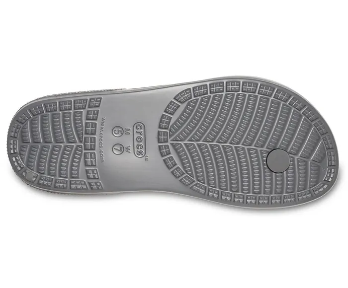 Crocs Sandals Mens Classic II Flip Slate Grey Popular