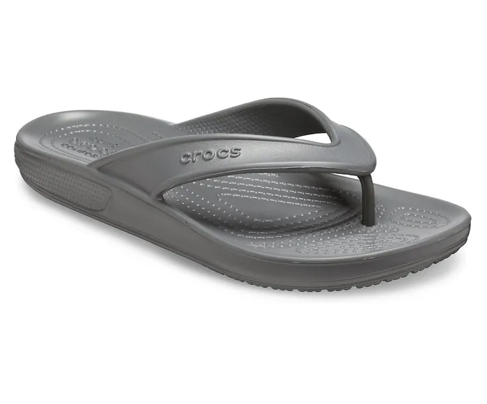 Crocs Sandals Mens Classic II Flip Slate Grey Popular