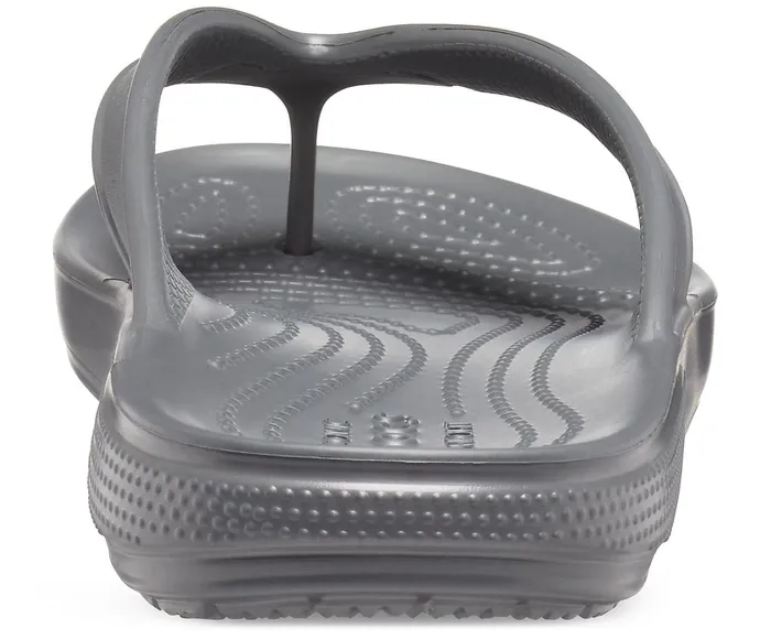 Crocs Sandals Mens Classic II Flip Slate Grey Popular