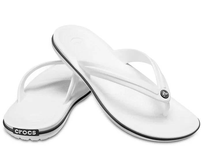 Crocs Sandals Mens Crocband Flip White On Sale