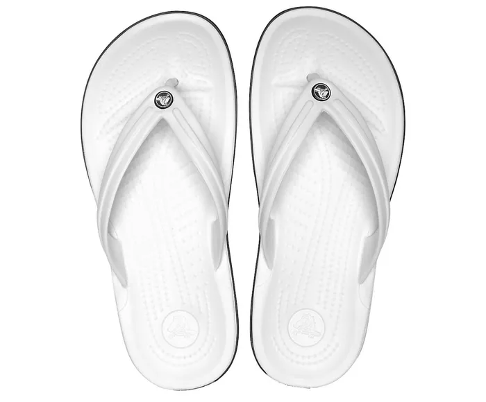 Crocs Sandals Mens Crocband Flip White On Sale