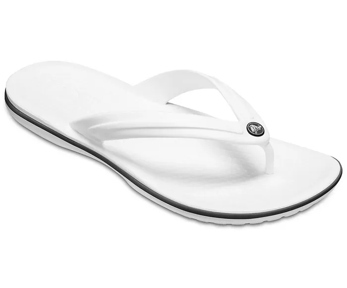 Crocs Sandals Mens Crocband Flip White On Sale