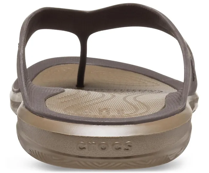 Crocs Sandals Mens Swiftwater Wave Flip Espresso Walnut Gift 4 You