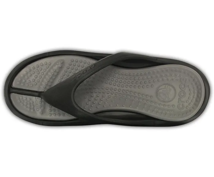 Crocs Sandals Womens Athens Flip Black Smoke Near Me