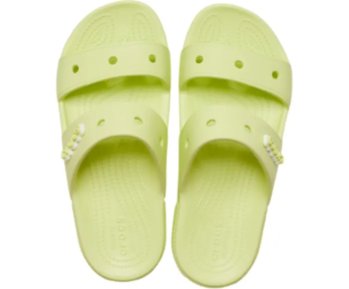 Crocs Sandals Womens Classic Crocs Sandal Lime Zest For Sale