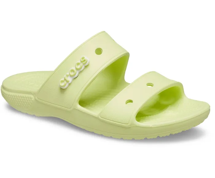 Crocs Sandals Womens Classic Crocs Sandal Lime Zest For Sale