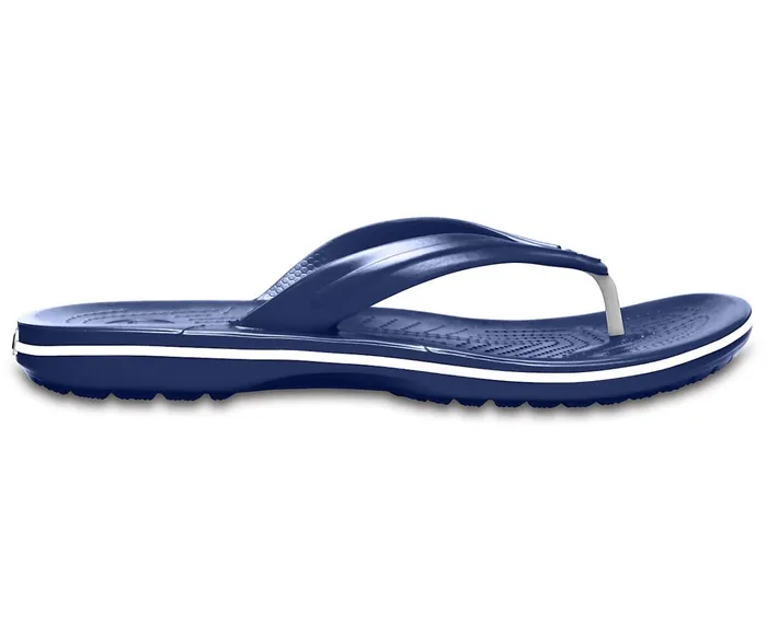 Crocs Sandals Womens Crocband Flip Navy Casaul