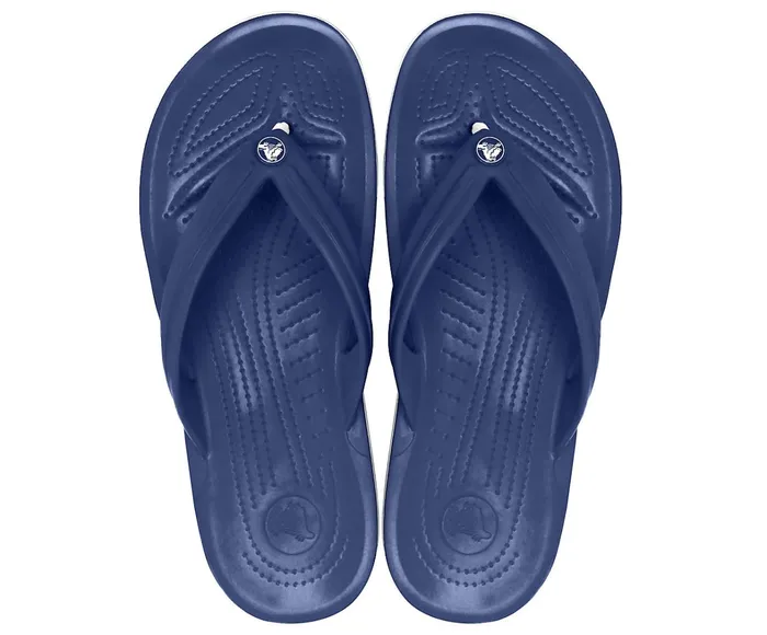 Crocs Sandals Womens Crocband Flip Navy Casaul