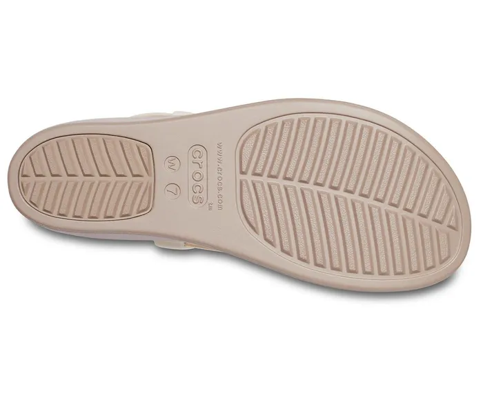 Crocs Sandals Womens Crocs Brooklyn High Wedge Stucco Mushroom On Sale