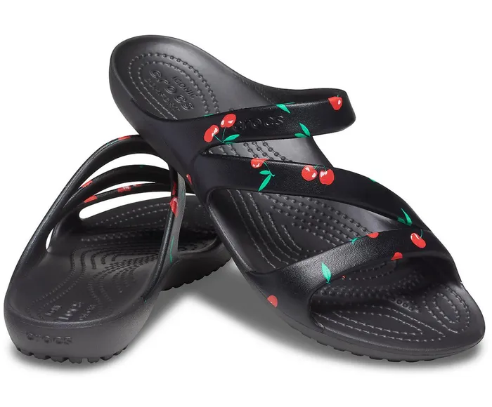 Crocs Sandals Womens Kadee II Graphic Sandal Cherry Popular