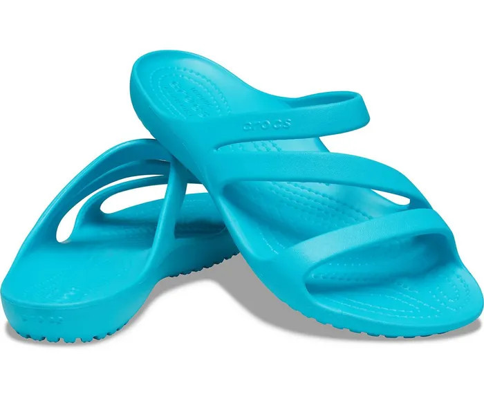 Crocs Sandals Womens Kadee II Sandal Digital Aqua Cheap On Sale