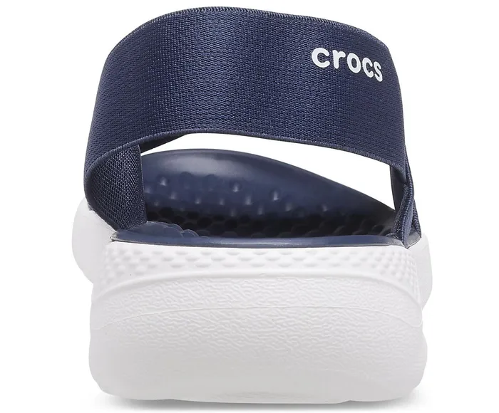 Crocs Sandals Womens LiteRide Stretch Sandal Navy White Online