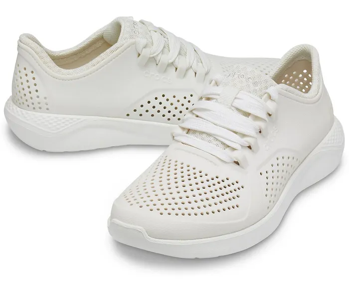 Crocs Sneakers Womens LiteRide Pacer Almost White Near Me