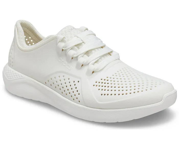 Crocs Sneakers Womens LiteRide Pacer Almost White Near Me