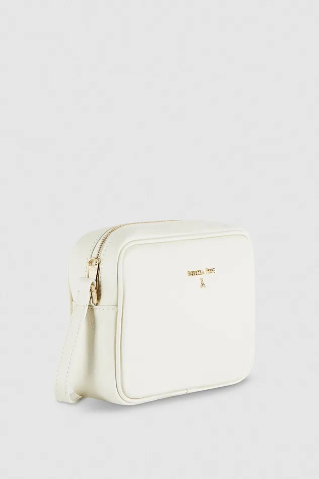 Crossbodys Women Patrizia Pepe Bag With Adjustable Shoulder Strap Off White