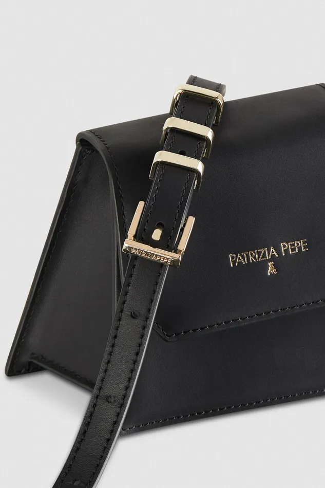 Crossbodys Women Patrizia Pepe Small Astral Bag Nero