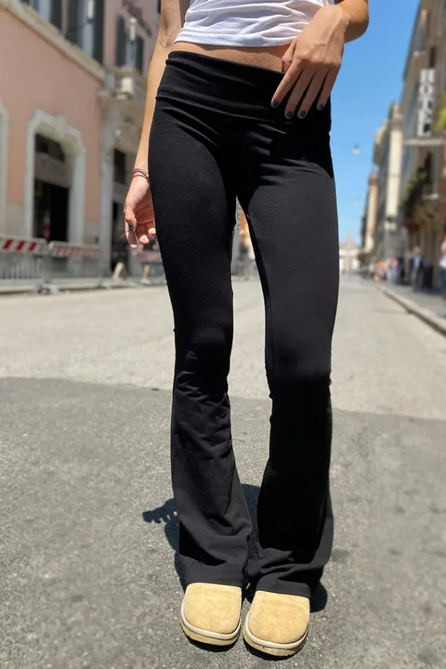 Cuffed Pants Women Subdued Pants