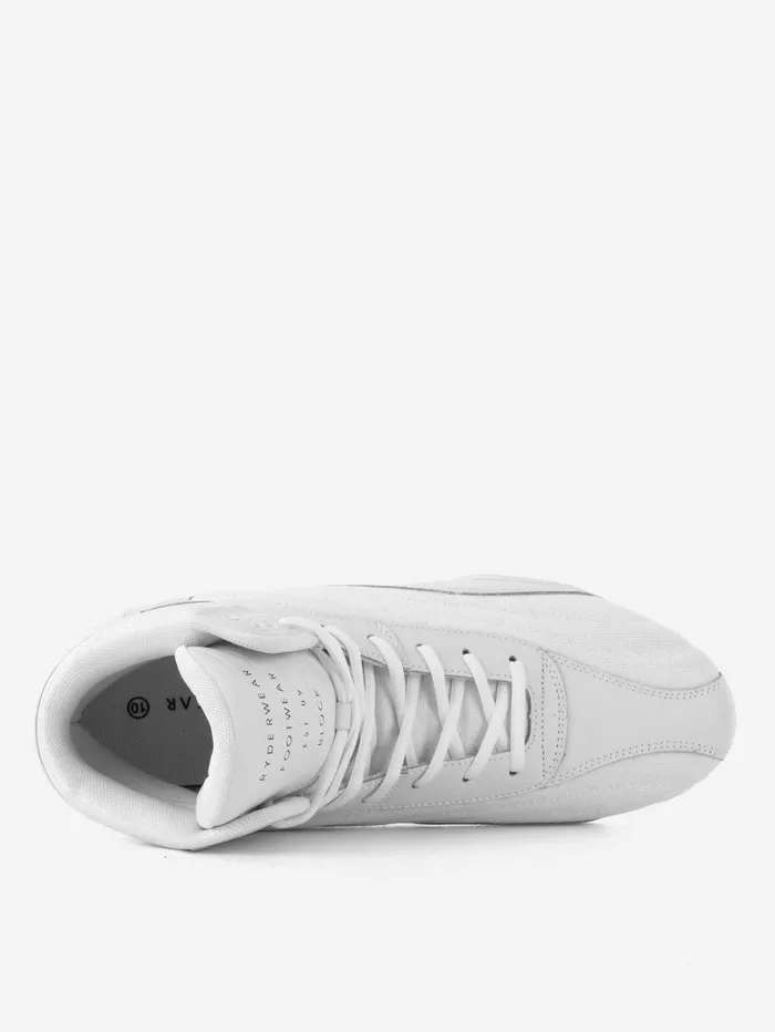 DMak Block 8211 White Unisex Ryderwear Mens Gym Shoes