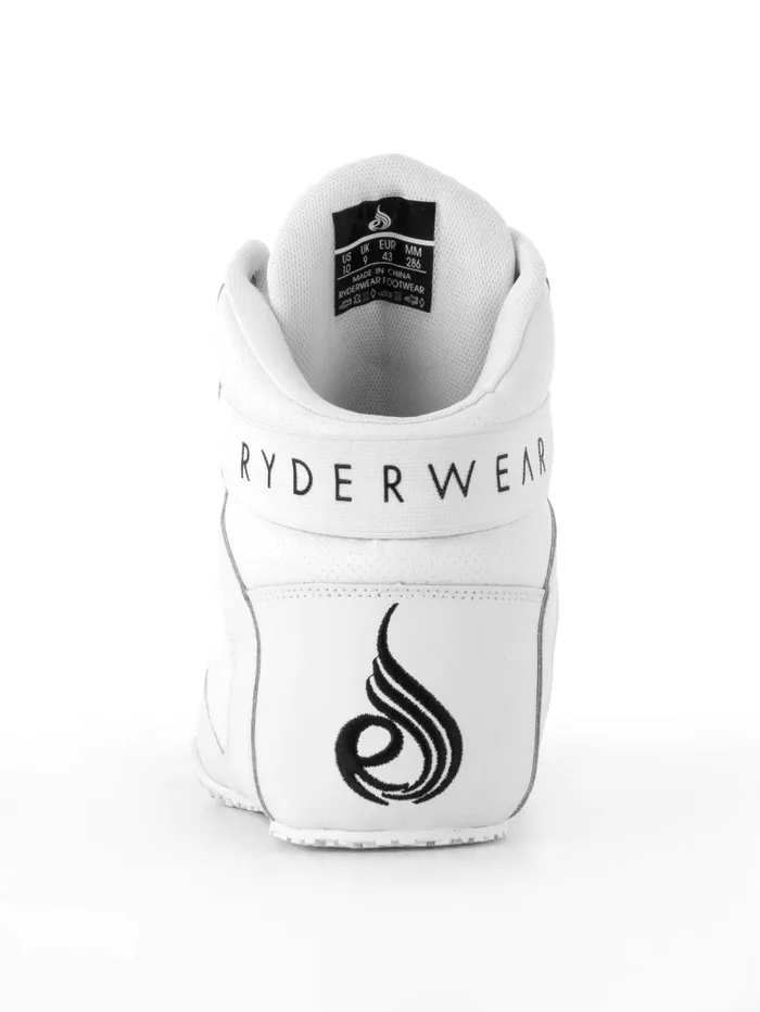 DMak Block 8211 White Unisex Ryderwear Mens Gym Shoes