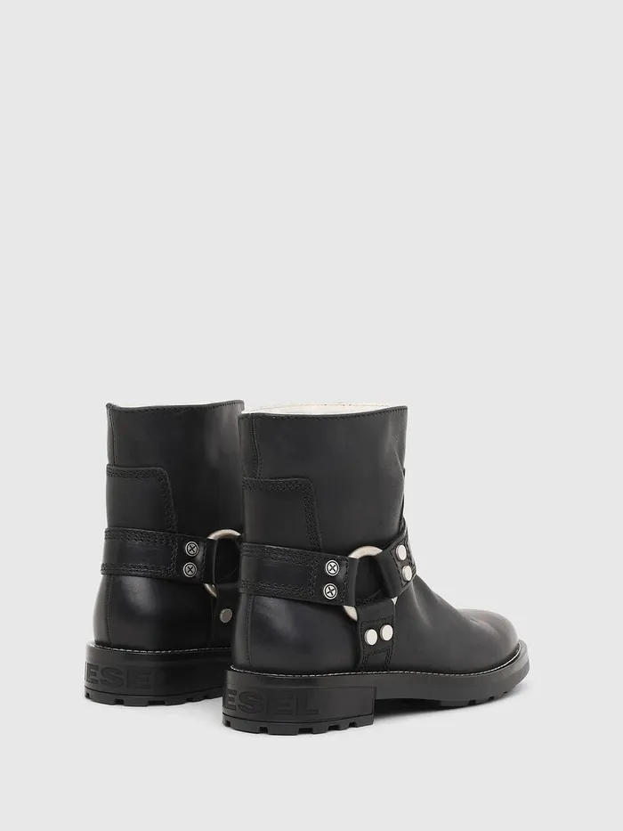 Diesel Ankle Boots Womens DTHROUPER AB W Black For Sale