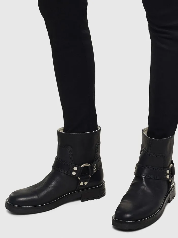 Diesel Ankle Boots Womens DTHROUPER AB W Black For Sale
