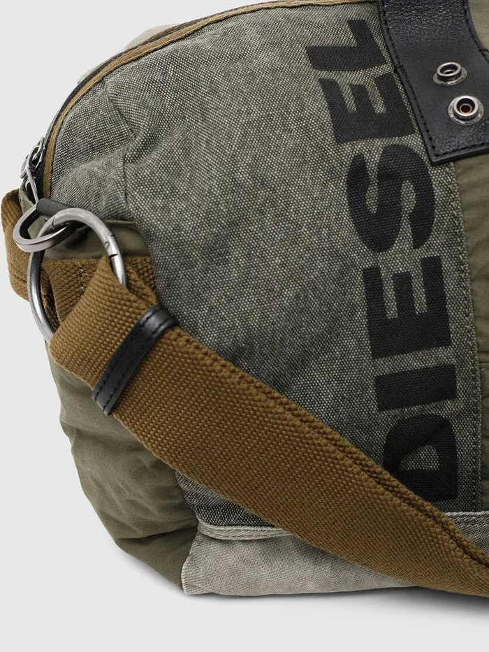 Diesel Bags Mens DTHISBAG TRAVEL BAG Olive Green Cheap On Sale