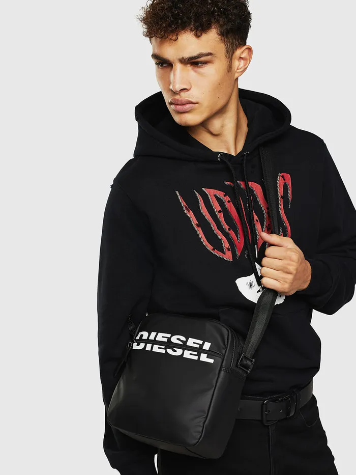 Diesel Bags Mens DOUBLECROSS Black Gift 4 You
