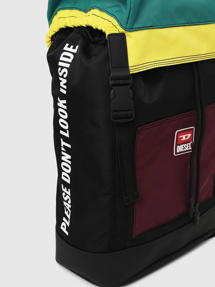 Diesel Bags Mens FSUSE BACKPCK MulticolorBlack On Sale
