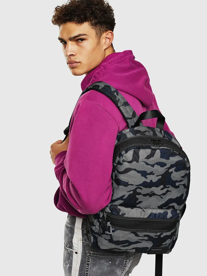 Diesel Bags Mens MIRANO GreyBlue For Sale