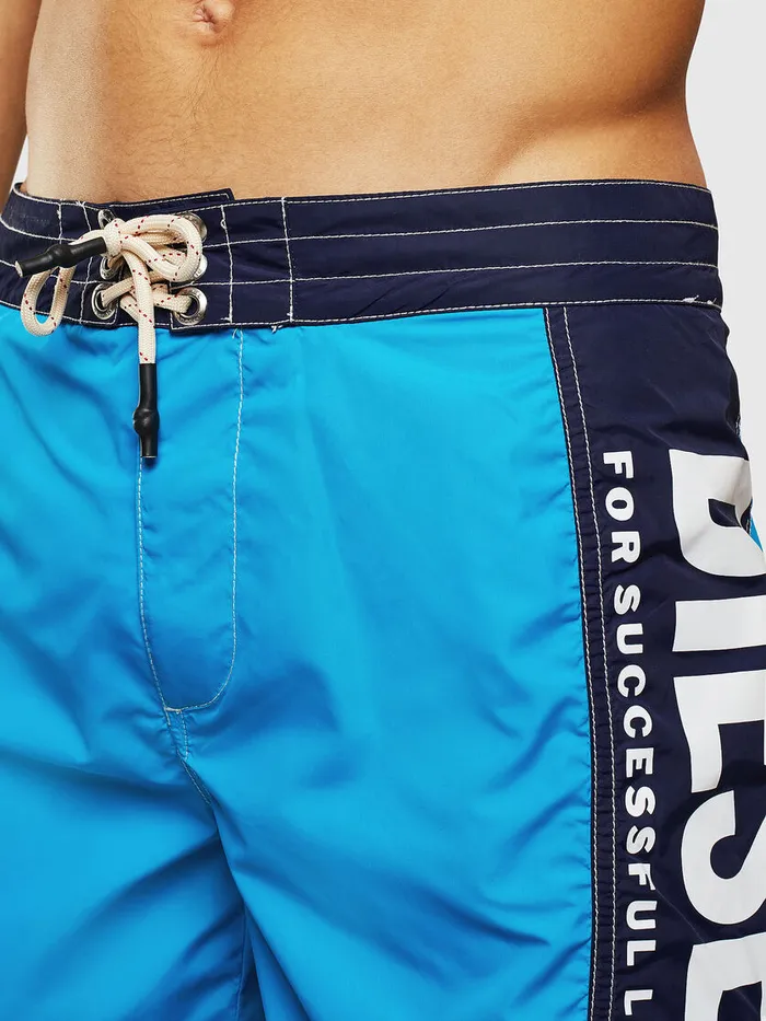 Diesel Beachwear Mens BMBXWAVELONGF BlueBlack