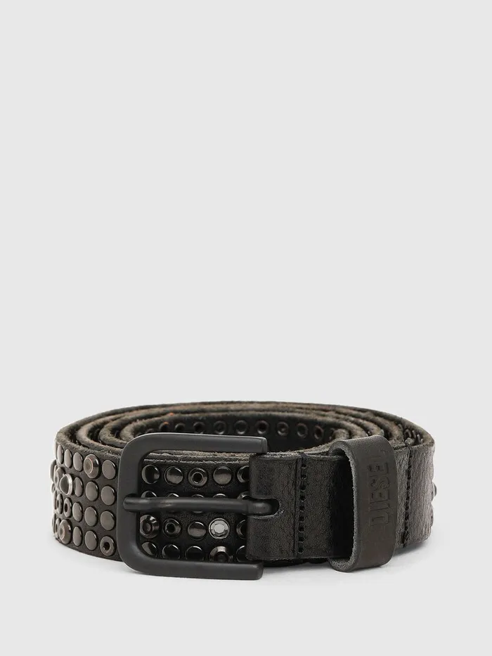 Diesel Belts Mens BGIO II Black On Sale