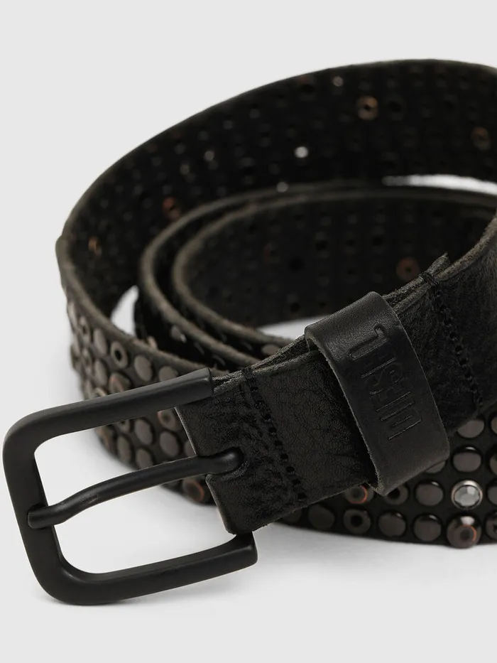 Diesel Belts Mens BGIO II Black On Sale