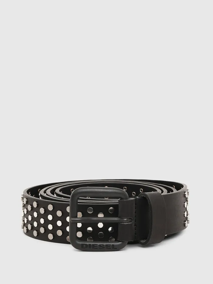 Diesel Belts Mens BGOUJONS Black Cheap On Sale
