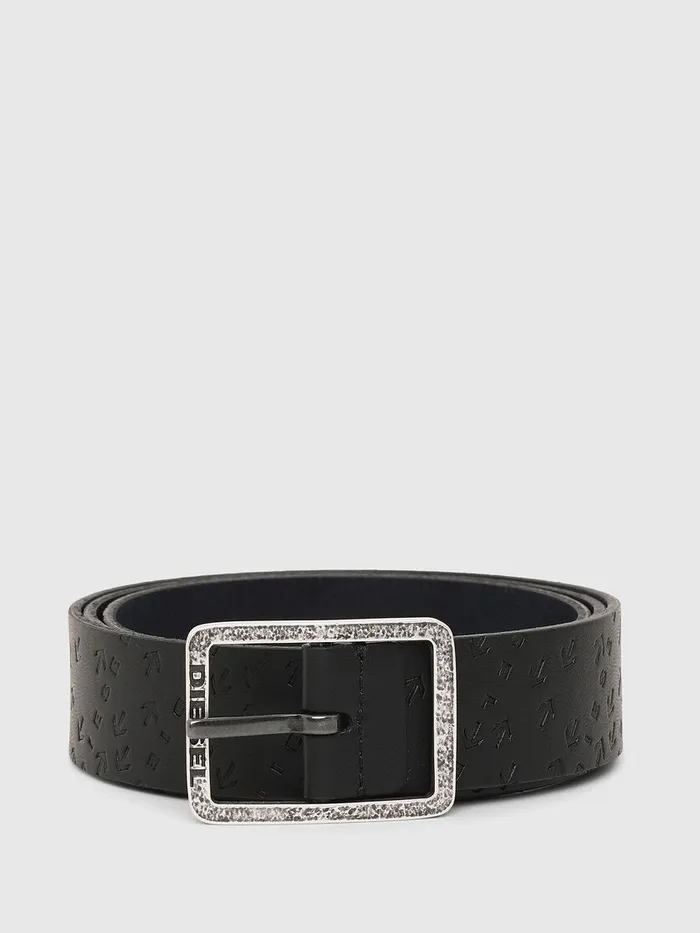 Diesel Belts Mens BREVERSE BlackBlue For Sale