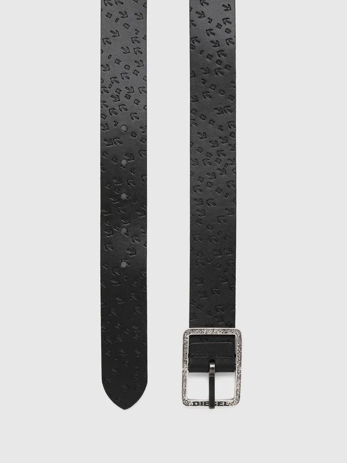 Diesel Belts Mens BREVERSE BlackBlue For Sale