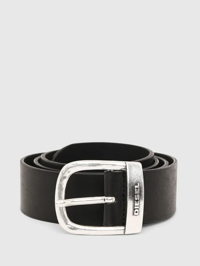 Diesel Belts Mens BROUNCLE Black Cheap On Sale